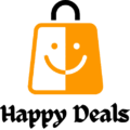 happy deals logo transparent for website header